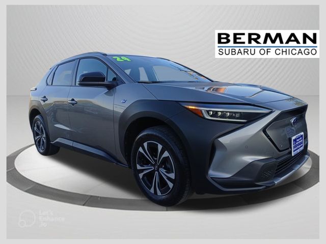 Smoked Carbon 2024 Subaru Solterra Premium AWD SUV / Crossover All-Wheel Drive 1-Speed Automatic