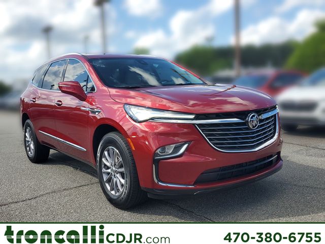 Cherry Red 2023 Buick Enclave SUV / Crossover Front-Wheel Drive 9-Speed Automatic