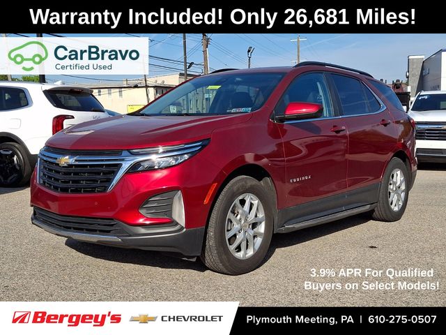 Radiant Red Tintcoat 2023 Chevrolet Equinox SUV / Crossover Four-Wheel Drive 6-Speed Automatic Overdrive
