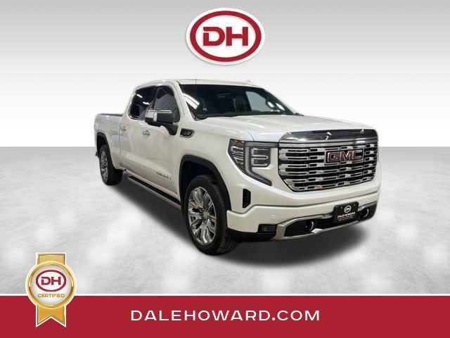 White Frost Tricoat 2025 GMC Sierra 1500 Pickup Truck Four-Wheel Drive Automatic