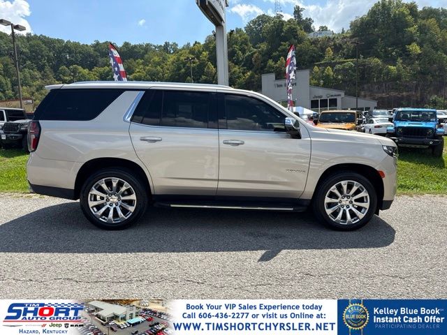Brown (Empire Beige Metallic) 2021 Chevrolet Tahoe SUV / Crossover Four-Wheel Drive 