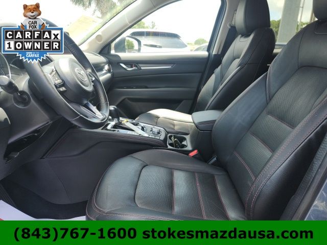 2022 Mazda CX-5 2.5 S Carbon Edition Gray at Stokes Mazda