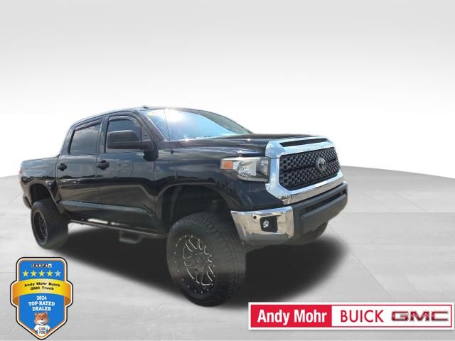 Midnight Black Metallic 2019 Toyota Tundra Pickup Truck Four-Wheel Drive 6-Speed Automatic
