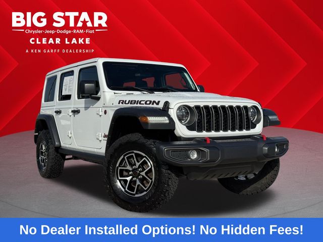2024 Jeep Wrangler Rubicon White at Bayway Cadillac of The Woodlands