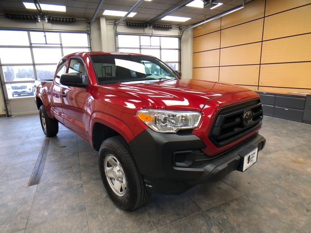 Barcelona Red Metallic 2021 Toyota Tacoma Pickup Truck 6-Speed Automatic