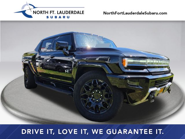 Black 2025 GMC Hummer EV Pickup 2X Crew Cab AWD Pickup Truck All-Wheel Drive 1-Speed Automatic