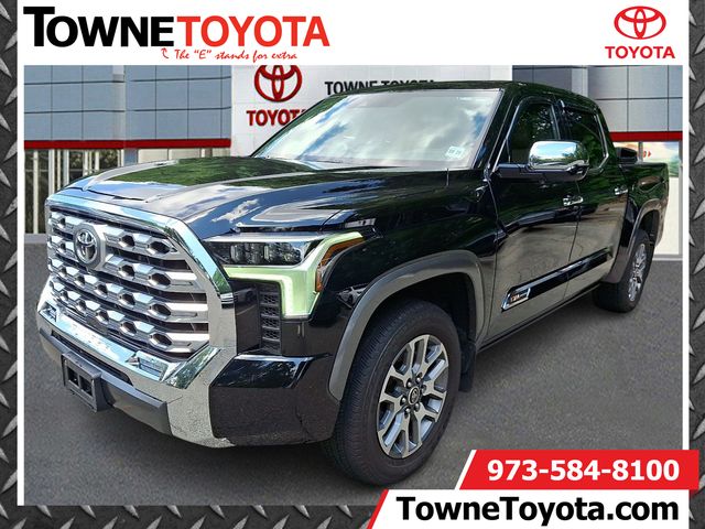 Midnight Black Metallic 2024 Toyota Tundra Pickup Truck Four-Wheel Drive Automatic