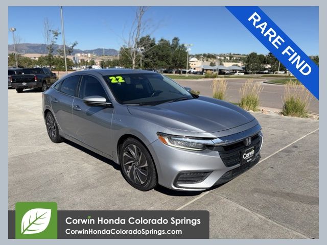 Lunar Silver Metallic 2022 Honda Insight Sedan Front-Wheel Drive Continuously Variable Transmission