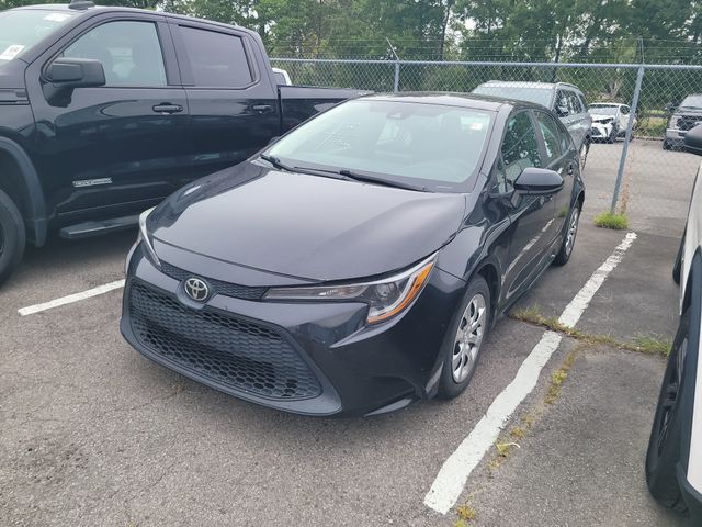 Black Sand Pearl 2021 Toyota Corolla Sedan Front-Wheel Drive Continuously Variable Transmission