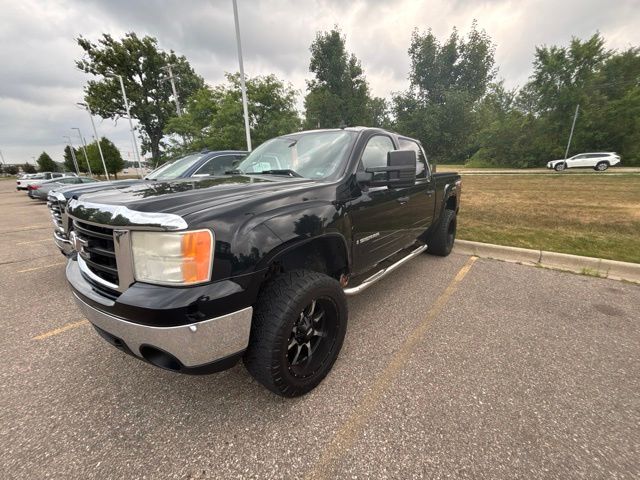 Onyx Black 2008 GMC Sierra 1500 Pickup Truck Four-Wheel Drive 4-Speed Automatic Overdrive