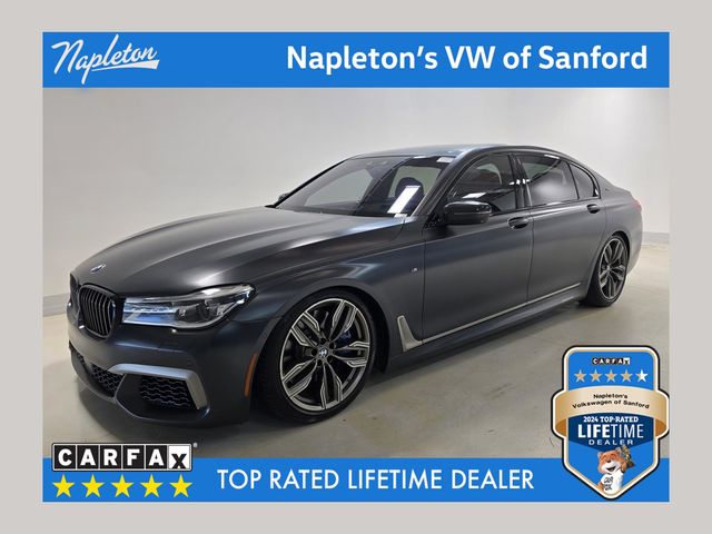 Gray (Frozen Arctic Grey Metallic) 2018 BMW 7 Series M760i xDrive AWD Sedan All-Wheel Drive 8-Speed Automatic