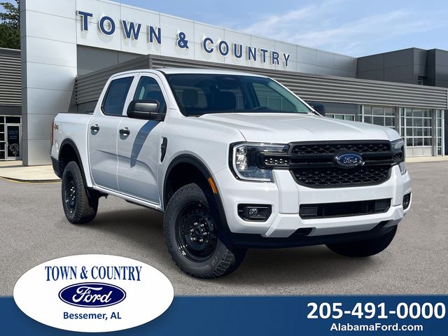 Oxford White 2026 Ford Ranger XL SuperCrew 4WD Pickup Truck Four-Wheel Drive Automatic