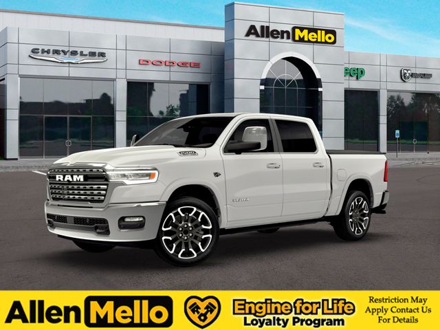 Bright White Clearcoat 2026 RAM 1500 Limited Crew Cab 4WD Pickup Truck Four-Wheel Drive 8-Speed Automatic