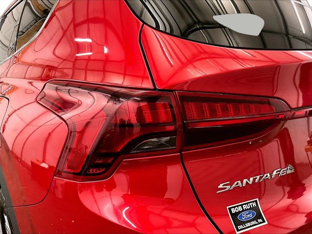 2021 Hyundai Santa Fe SEL Red at Bob Ruth Ford