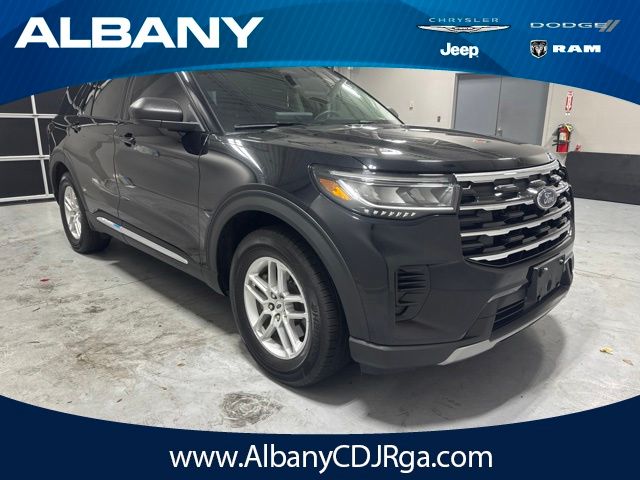 Black Metallic 2025 Ford Explorer SUV / Crossover Rear-Wheel Drive Automatic