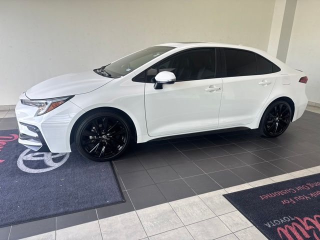 2025 Toyota Corolla XSE White at Classic Elite Chevrolet Sugar Land