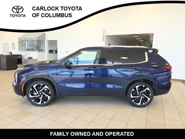 Cosmic Blue Metallic 2024 Mitsubishi Outlander SUV / Crossover All-Wheel Drive Continuously Variable Transmission