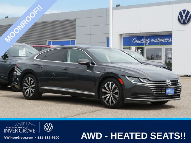 Urano Gray 2019 Volkswagen Arteon Sedan All-Wheel Drive 8-Speed Automatic