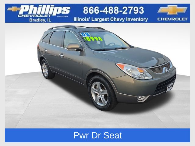 Black 2008 Hyundai Veracruz SUV / Crossover Front-Wheel Drive 6-Speed Automatic Overdrive