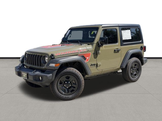 2025 Jeep Wrangler Sport Green at River Oaks CDJR