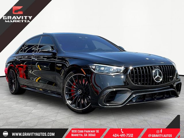 Black 2024 Mercedes-Benz S-Class Sedan All-Wheel Drive 9-Speed Automatic