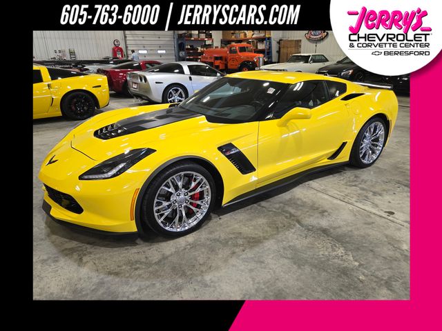 Corvette Racing Yellow Tintcoat 2016 Chevrolet Corvette Coupe Rear-Wheel Drive 7-Speed Manual