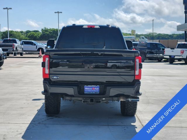 2025 Agate Black Metallic Ford Super Duty F-250 SRW Platinum 4X4 Truck