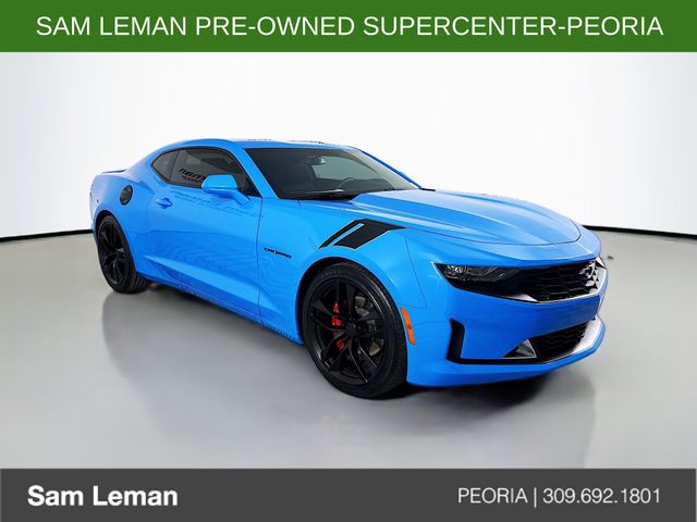 Rapid Blue 2023 Chevrolet Camaro Coupe Rear-Wheel Drive 8-Speed Automatic