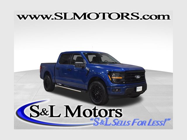 Atlas Blue Metallic 2025 Ford F-150 Pickup Truck Four-Wheel Drive Automatic