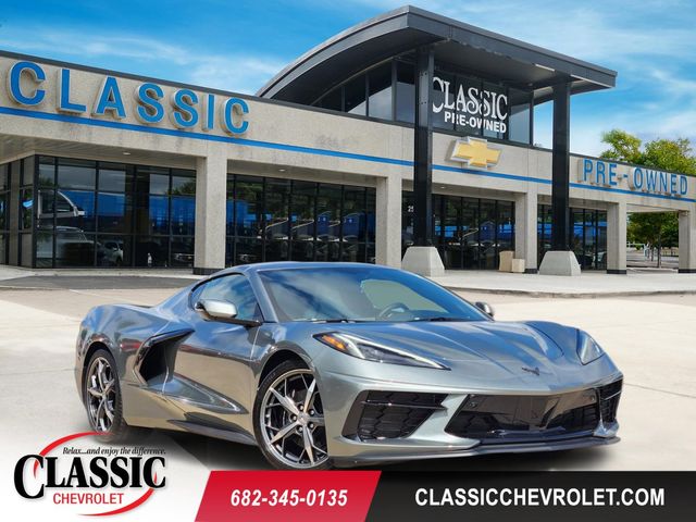 Hypersonic Gray Metallic 2023 Chevrolet Corvette Stingray 2LT Coupe RWD Coupe Rear-Wheel Drive Automatic