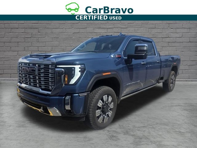 Downpour Metallic 2025 GMC Sierra 3500HD Pickup Truck Four-Wheel Drive Automatic