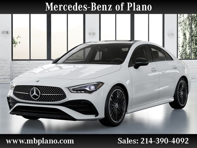 Polar White 2026 Mercedes-Benz CLA Coupe All-Wheel Drive 8-Speed Dual Clutch