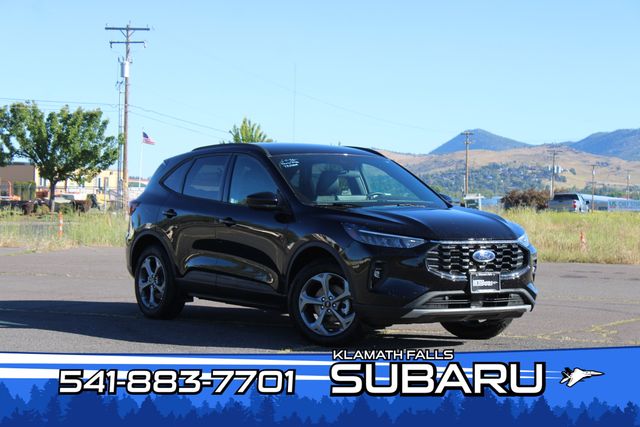 Black Metallic 2025 Ford Escape Hybrid SUV / Crossover All-Wheel Drive Continuously Variable Transmission