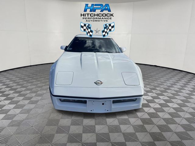 White 1990 Chevrolet Corvette Convertible Rear-Wheel Drive 