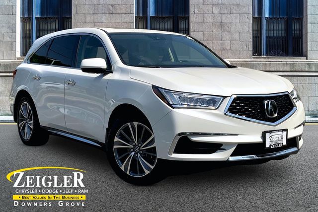 White Diamond Pearl 2017 Acura MDX SUV / Crossover All-Wheel Drive 9-Speed Automatic