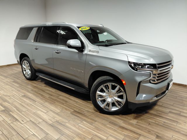 Sterling Gray Metallic 2023 Chevrolet Suburban High Country 4WD SUV / Crossover Four-Wheel Drive
