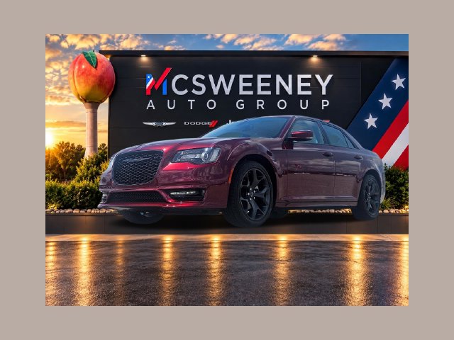 Velvet Red Pearlcoat 2023 Chrysler 300 Sedan Rear-Wheel Drive 8-Speed Automatic