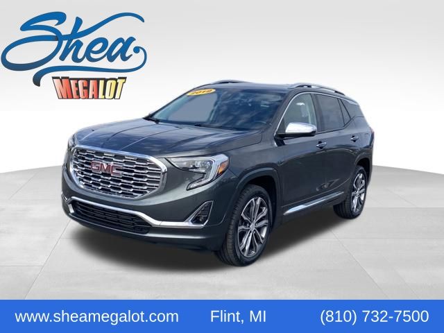 Graphite Gray Metallic 2019 GMC Terrain Denali AWD SUV / Crossover Four-Wheel Drive 9-Speed Automatic