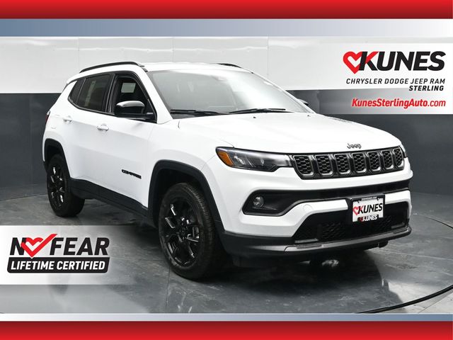 Bright White Clearcoat 2026 Jeep Compass SUV / Crossover 8-Speed Automatic