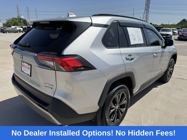 2023 Toyota RAV4 Hybrid Limited Silver at North Houston Mitsubishi