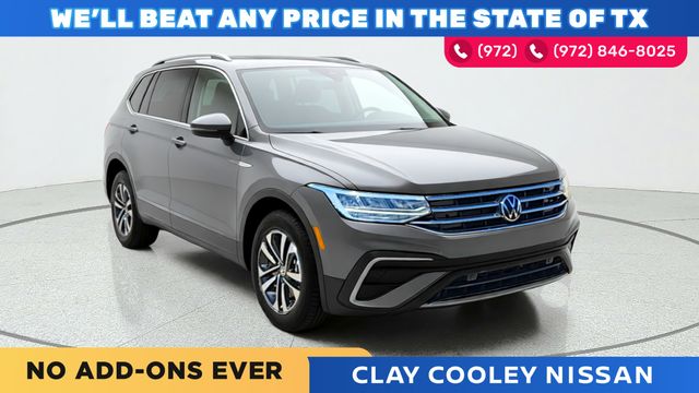 Platinum Gray Metallic 2023 Volkswagen Tiguan SUV / Crossover Front-Wheel Drive 8-Speed Automatic