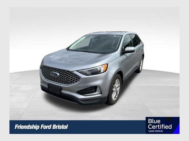 Silver Metallic 2024 Ford Edge SUV / Crossover All-Wheel Drive 8-Speed Automatic