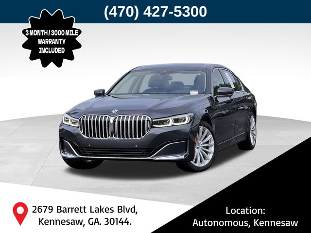 Dravit Gray Metallic 2020 BMW 7 Series Sedan Rear-Wheel Drive 8-Speed Automatic
