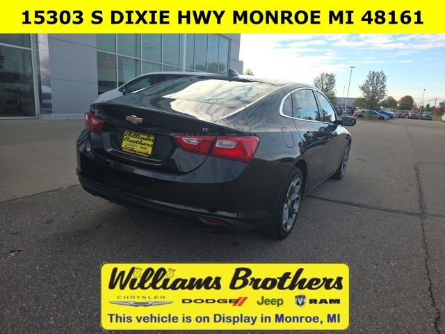 2024 Chevrolet Malibu LT - Black Metallic exterior view 5