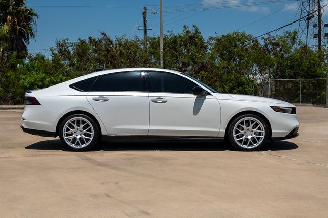 2023 Honda Accord Hybrid Sport-L White at DeMontrond Gulf Freeway