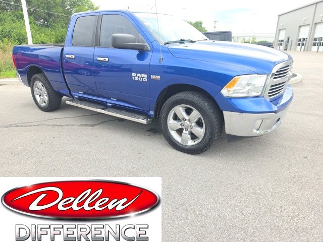 Blue Streak Pearlcoat 2016 RAM 1500 Pickup Truck Four-Wheel Drive 8-Speed Automatic