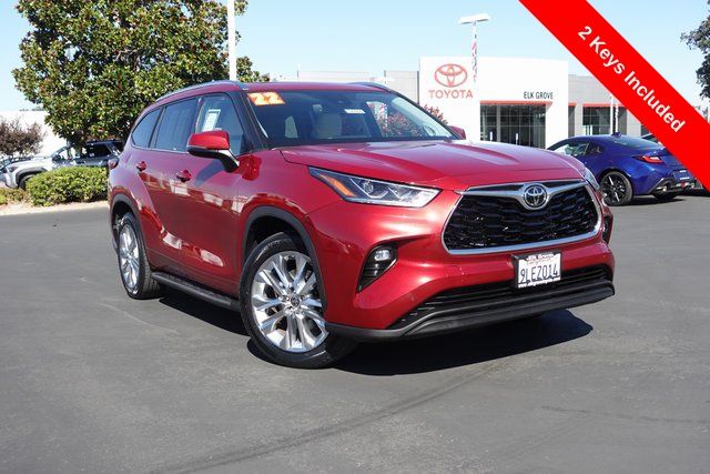 used 2022 Toyota Highlander car, priced at $32,499