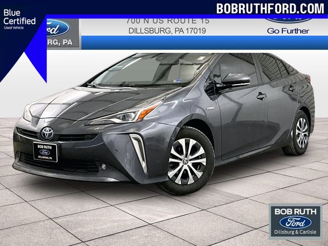 Magnetic Gray Metallic 2020 Toyota Prius XLE AWD-e Hatchback All-Wheel Drive Continuously Variable Transmission