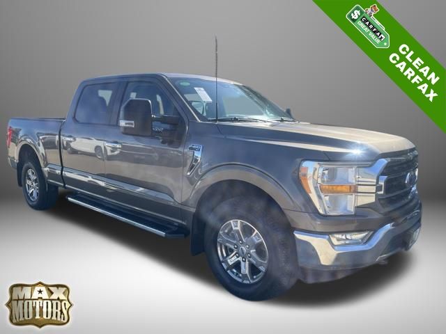Gray 2023 Ford F-150 Pickup Truck Four-Wheel Drive Automatic
