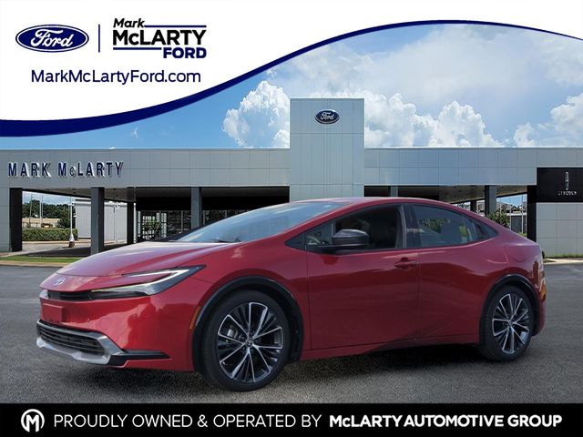 Supersonic Red 2025 Toyota Prius Hatchback Front-Wheel Drive Continuously Variable Transmission